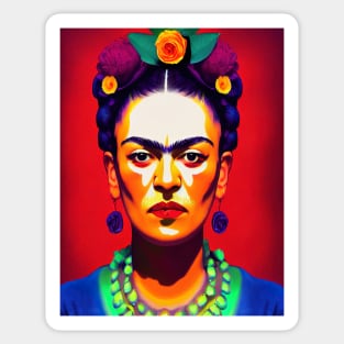 Frida Kahlo Hallowee T-Shirt Sticker